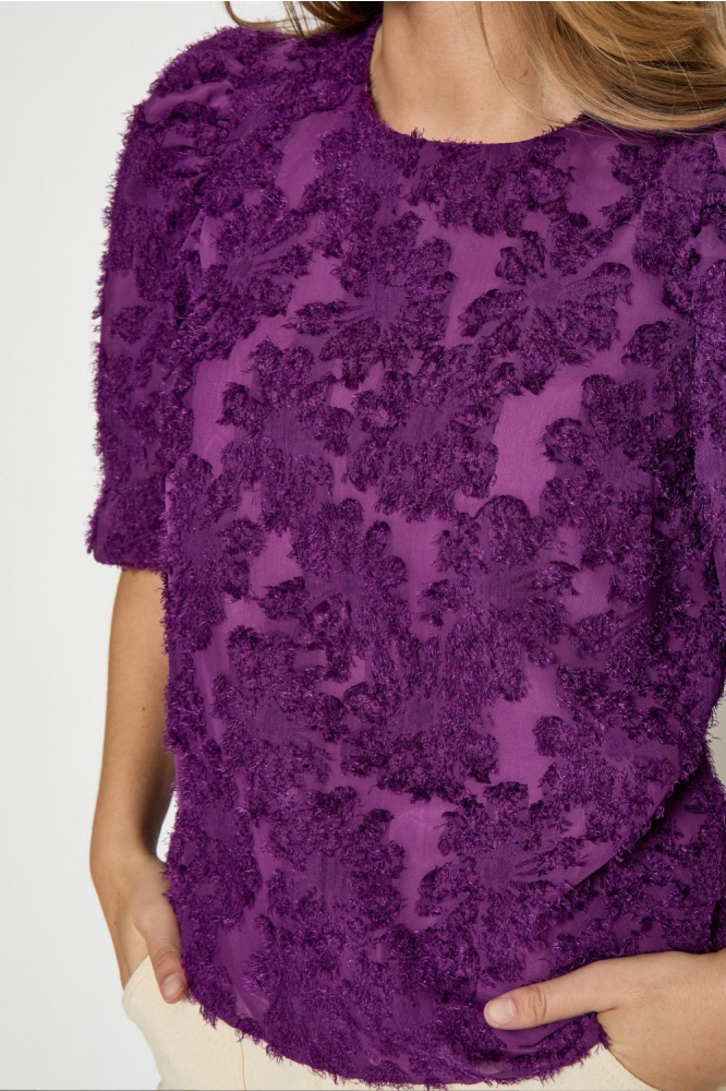 INGRID BLOUSE PC8362 7641 SPARKLING GRAPE